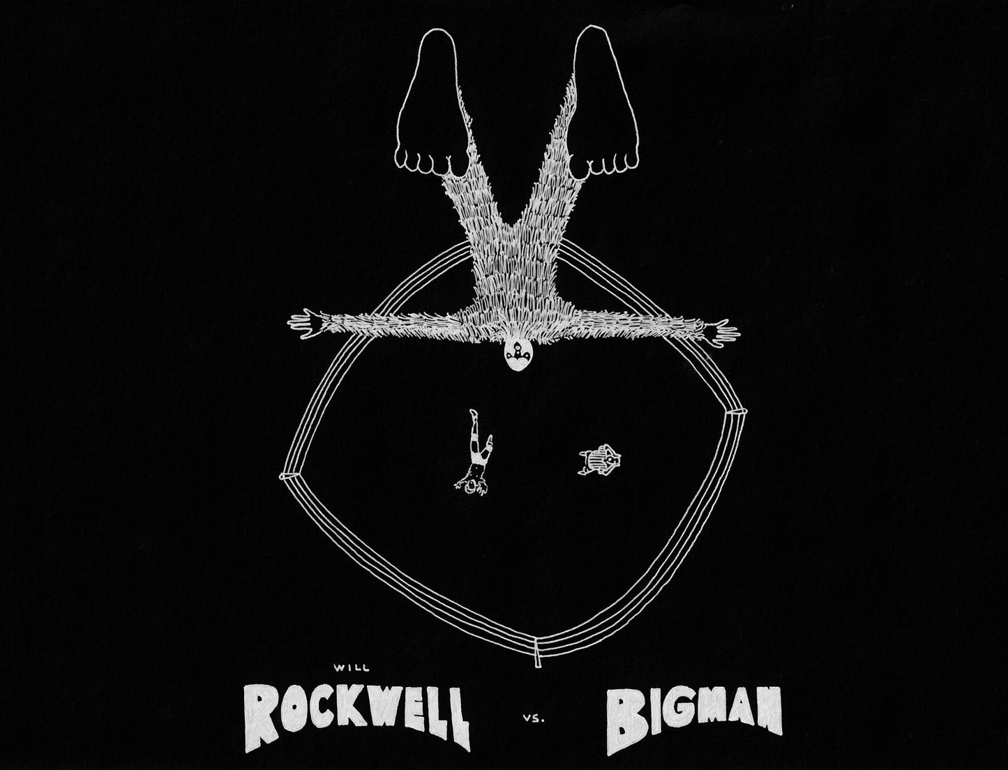 Dejima x Will Rockwell Big Man T-Shirt